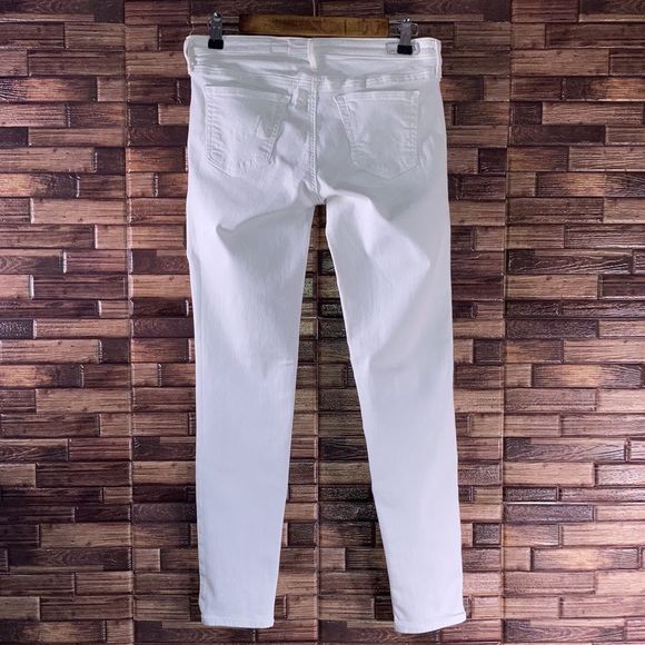 Women’s  LEGGING ANKLE Ag Adriano Goldschmied White size 29R - Picture 5 of 16